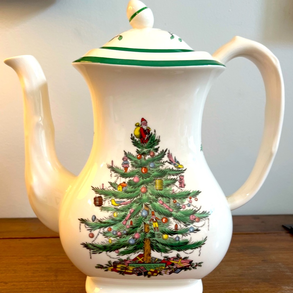 Spode Christmas Tree Teapot
